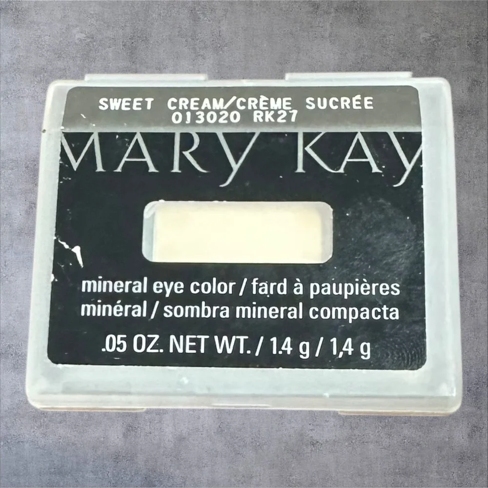Mary Kay Mineral Eye Color Sweet‎ Cream 013020 New .05 oz Matte Ivory Eyeshadow